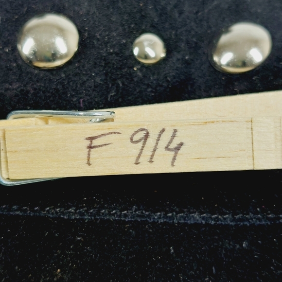 Guess Black Leather Side Zip Suede Heels Mid-Calf Boots F914 - Picture 14 of 14